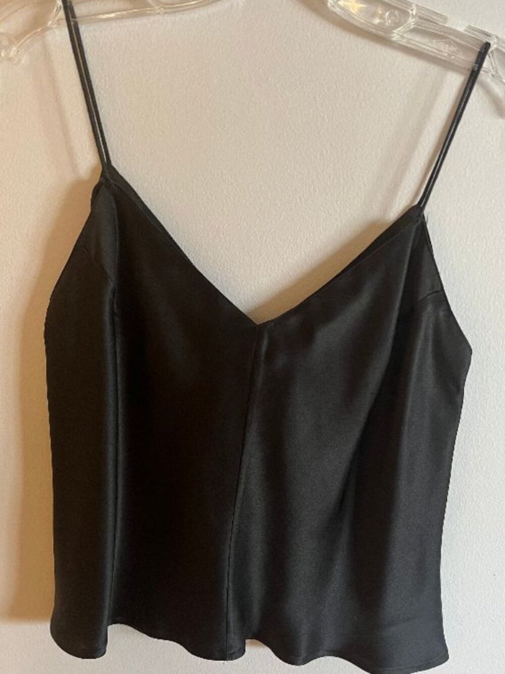 Kay Unger Black Satin Camisole